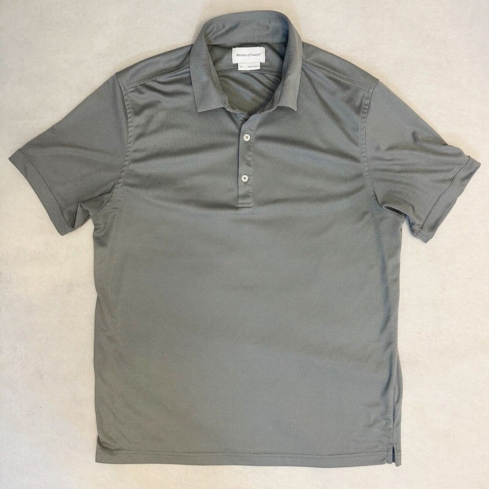 Ministry of Supply Men's Polo in Gray